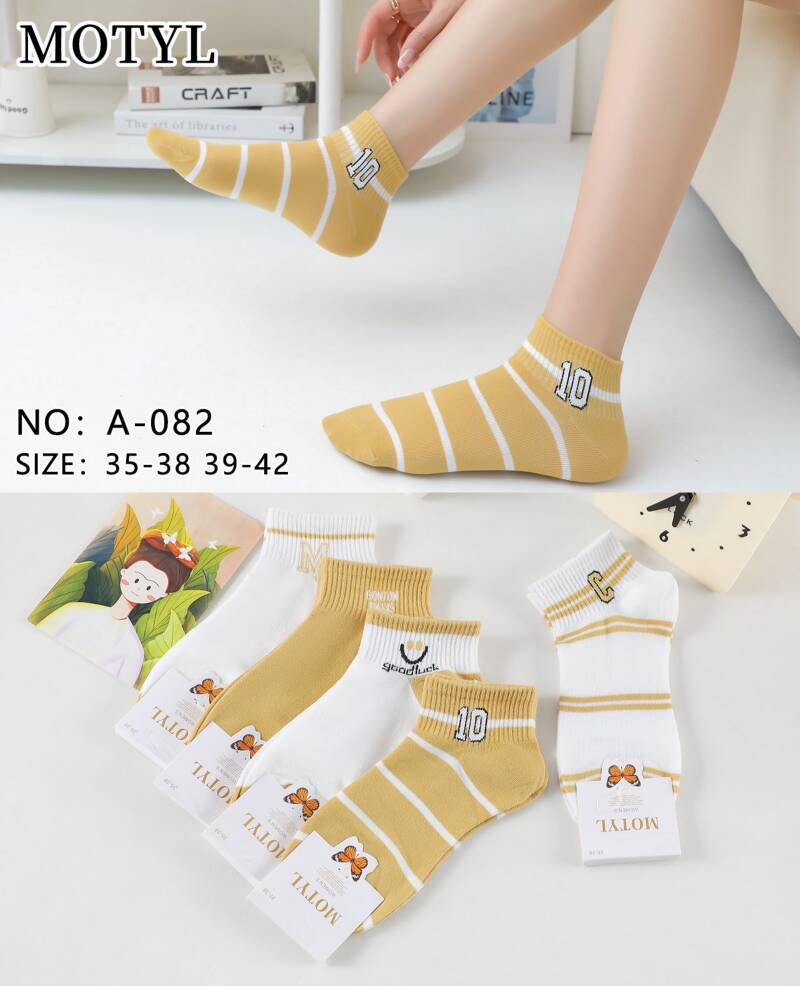 Skarpety damskie Roz 35-42, Mix kolor Paczka 40 szt